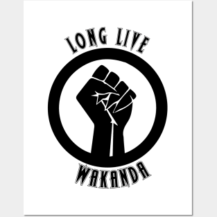 Long Live Wakanda Posters and Art